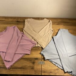 3 long sleeve shirts